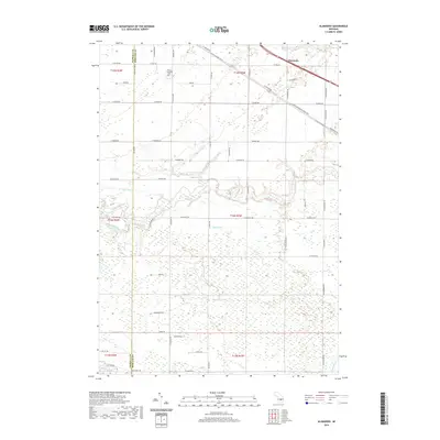 2019 Map of Alamando, 2019 Print