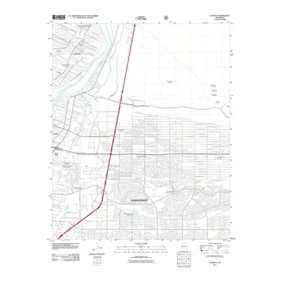 2011 Map of Alameda, 2011 Print