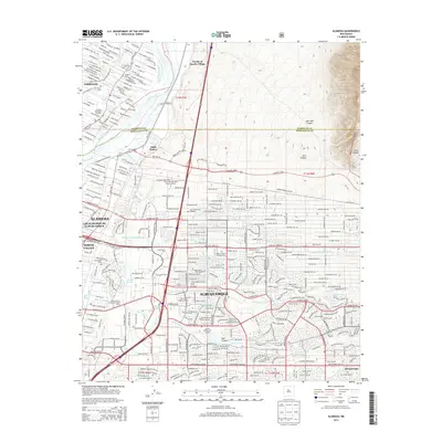 2013 Map of Alameda, 2013 Print