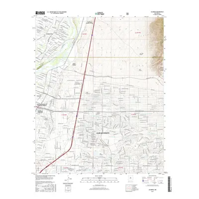 2017 Map of Alameda, 2017 Print