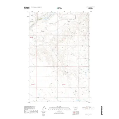 2020 Map of Alameda Flat, 2020 Print