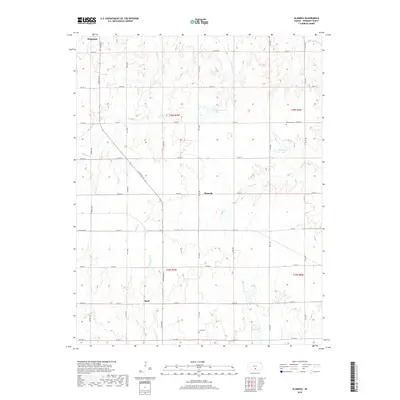 2018 Map of Alameda, 2018 Print