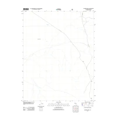 2012 Map of Alameda Well, 2012 Print