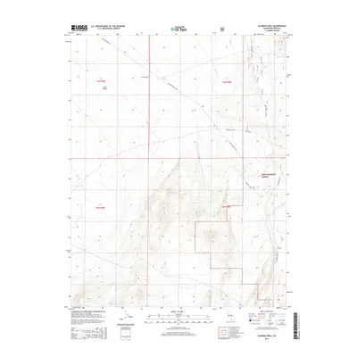 2015 Map of Alameda Well, 2015 Print