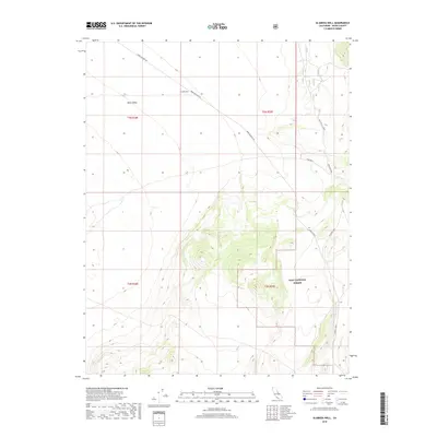 2018 Map of Alameda Well, 2018 Print