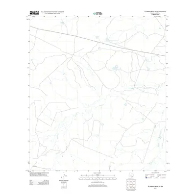2013 Map of Alamito Creek NE, 2013 Print