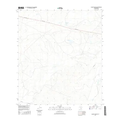 2016 Map of Alamito Creek NE, 2016 Print