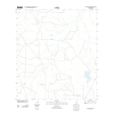 2013 Map of Alamito Creek, 2013 Print