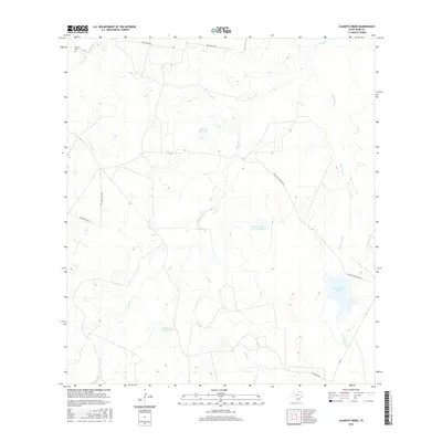 2016 Map of Alamito Creek, 2016 Print