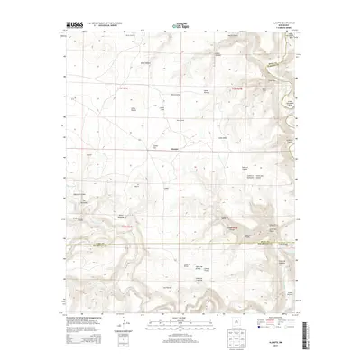2013 Map of Alamito, 2013 Print