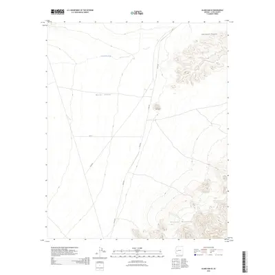2026 Map of Alamo Dam SE, 2026 Print