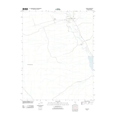 2012 Map of Alamo, 2012 Print