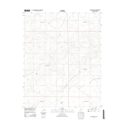 2013 Map of Alamo Mesa East, 2013 Print
