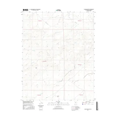 2017 Map of Alamo Mesa East, 2017 Print