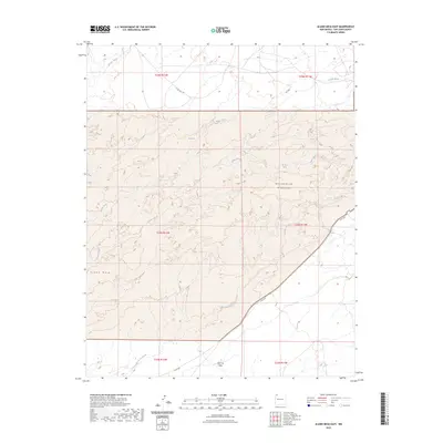 2023 Map of Alamo Mesa East, 2023 Print