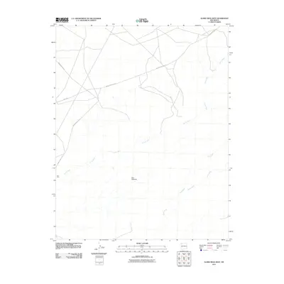 2010 Map of Alamo Mesa West, 2010 Print