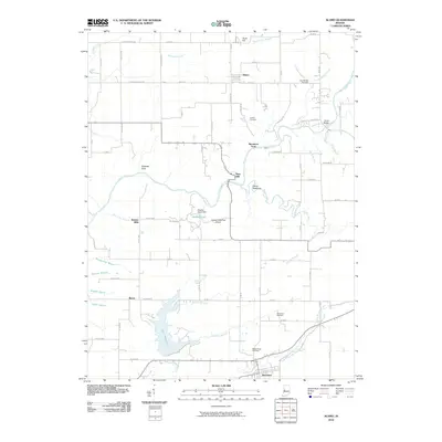 2010 Map of Alamo, 2010 Print
