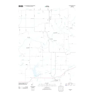 2013 Map of Alamo, 2013 Print