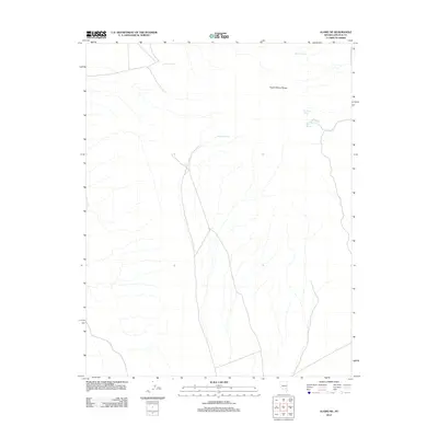 2012 Map of Alamo NE, 2012 Print