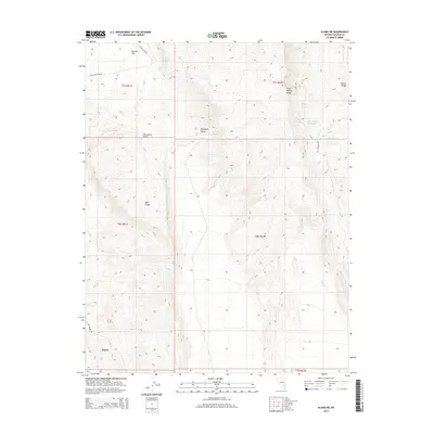2014 Map of Alamo NE, 2014 Print