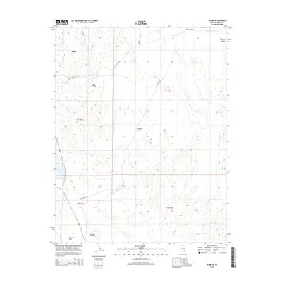 2015 Map of Alamo SE, 2015 Print