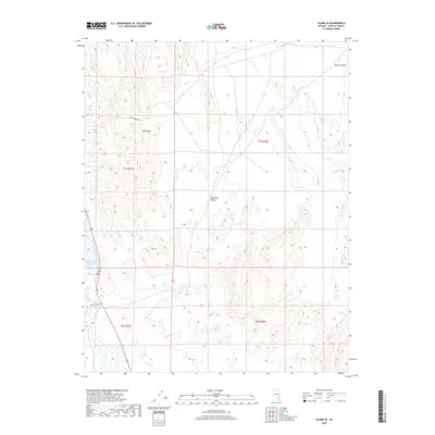 2018 Map of Alamo SE, 2018 Print