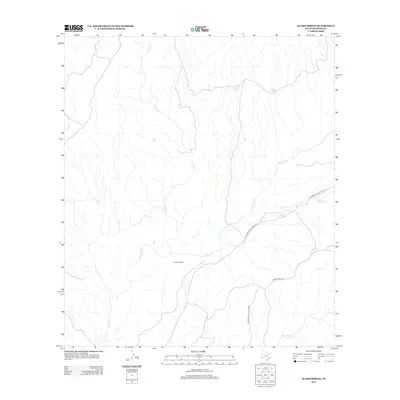 2012 Map of Alamo Spring, 2012 Print