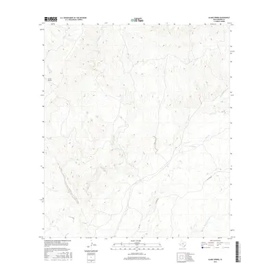 2016 Map of Alamo Spring, 2016 Print