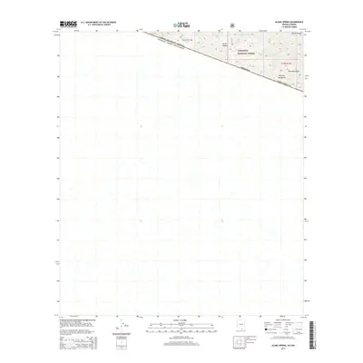 2014 Map of Alamo Spring, 2014 Print