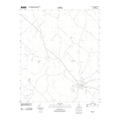 2011 Map of Alamo, 2011 Print