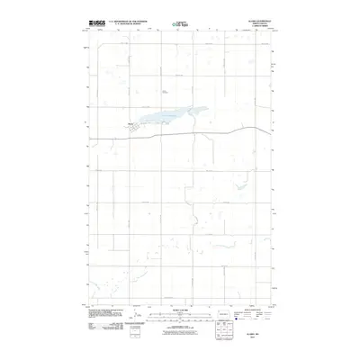 2011 Map of Alamo, 2011 Print