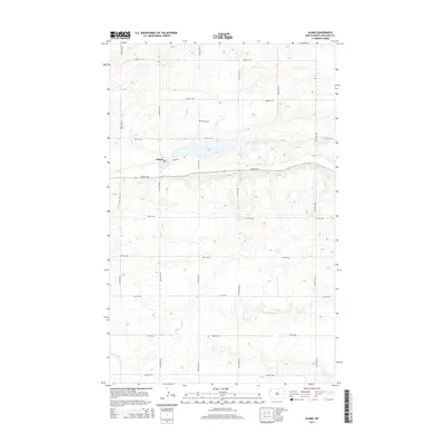 2014 Map of Alamo, 2014 Print