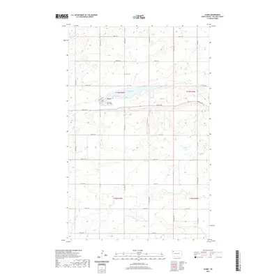 2020 Map of Alamo, 2020 Print