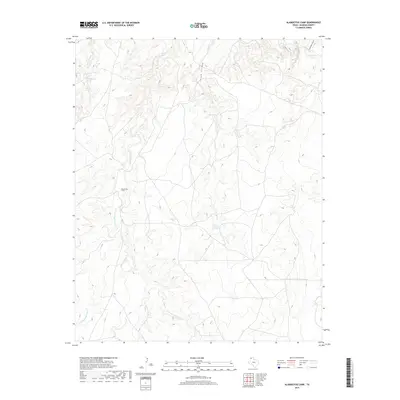 2019 Map of Alamocitos Camp, 2019 Print