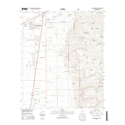 2013 Map of Alamogordo South, 2013 Print