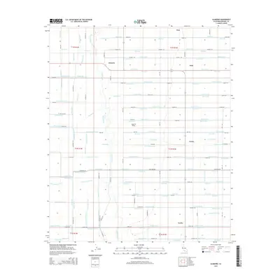 2015 Map of Alamorio, 2015 Print