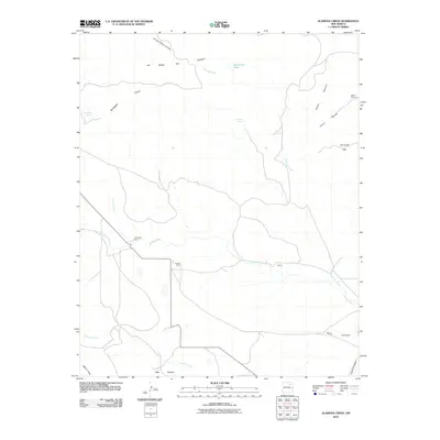 2010 Map of Alamosa Creek, 2010 Print