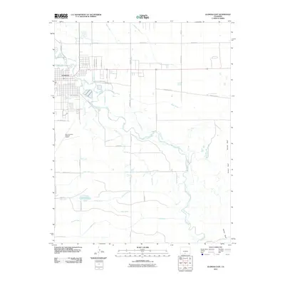 2010 Map of Alamosa East, 2010 Print