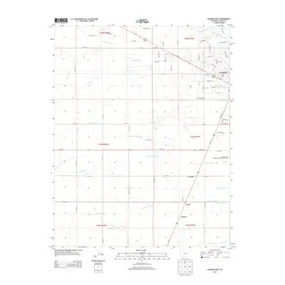 2013 Map of Alamosa West, 2013 Print