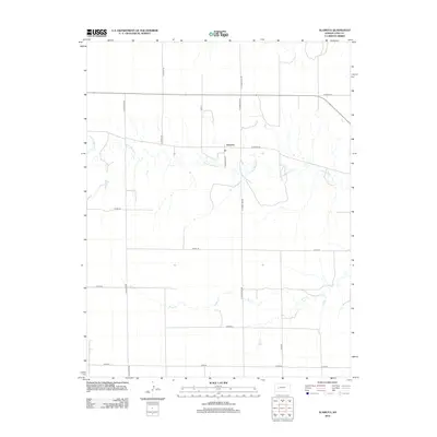 2012 Map of Alamota, 2012 Print
