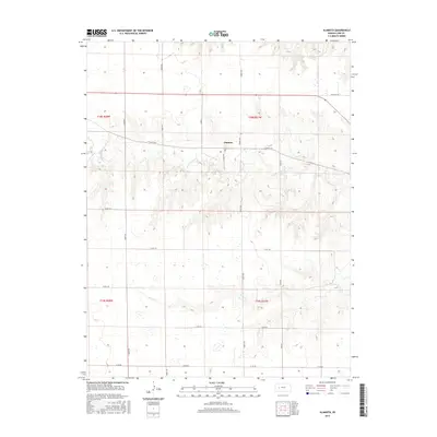 2015 Map of Alamota, 2015 Print
