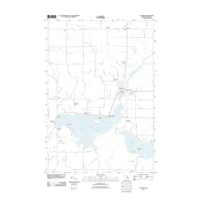 2011 Map of Alanson, 2011 Print