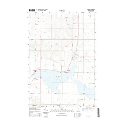 2014 Map of Alanson, 2014 Print