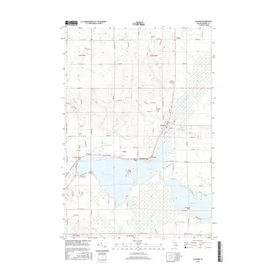 2017 Map of Alanson, 2017 Print