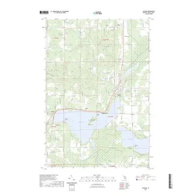 2023 Map of Alanson, 2023 Print
