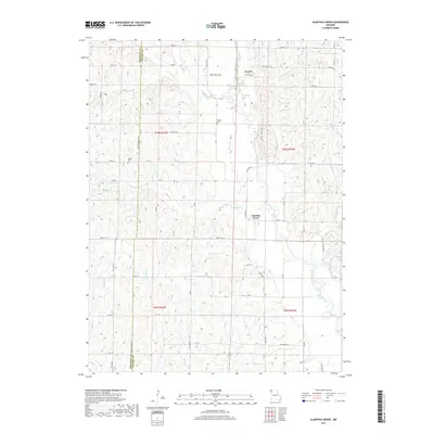 2017 Map of Alanthus Grove, 2017 Print
