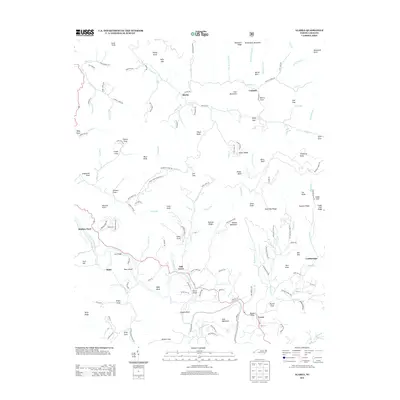 2013 Map of Alarka, 2013 Print