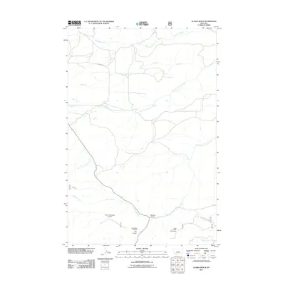 2011 Map of Alaska Bench, 2011 Print