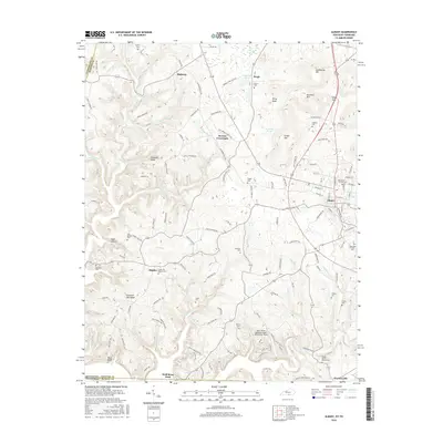 2016 Map of Albany, 2016 Print