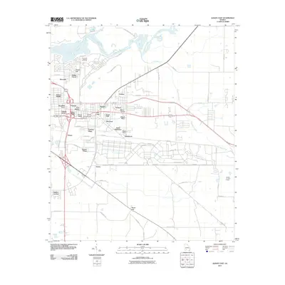 2011 Map of Albany East, 2011 Print